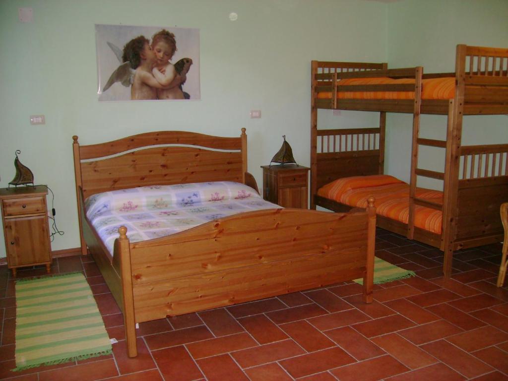 B&B Locanda Della Sesta Felicita Vaglio Serra Szoba fotó